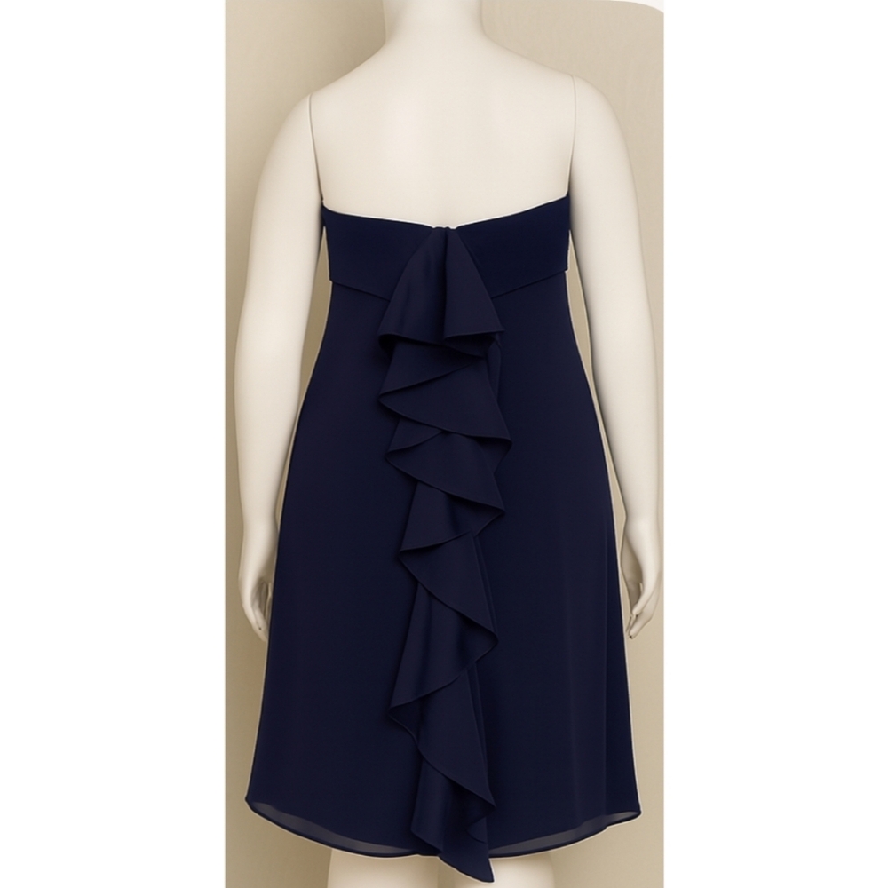 David's Bridal Strapless, Purple/Eggplant Dress, 16, NWT✔️ - Picture 10 of 15